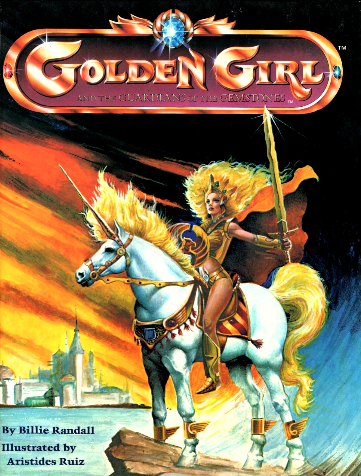 Golden Girl And The Guardians Of The Gemstones picture Book Golden Golden Girl And The Guardians Of The Gemstones picture Book Golden