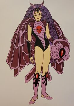 絵画 Moth Girl #004-1 farp,x_large,wall_texture,