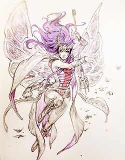 Moth Lady/Gallery | Golden Girl and the Guardians of the
