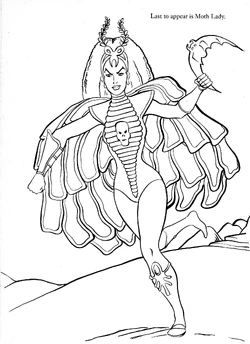 絵画 Moth Girl #004 Moth Girl #004