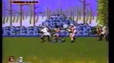 Alex Kidd in Shinobi World and Golden Axe SMS commercial