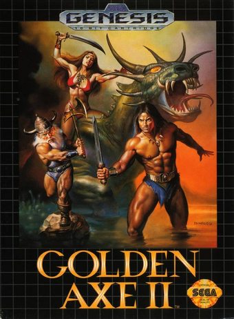 golden axe 2 sega genesis