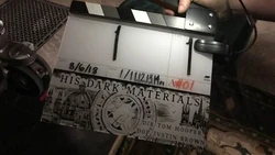 Die Filmklappe für die erste Staffel