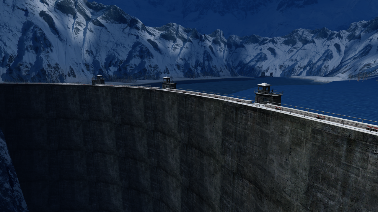 The Dam level in 'GoldenEye 007' for N64 vs 'GoldenEye 007