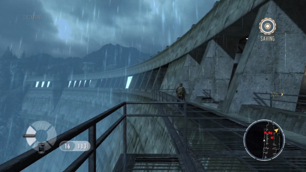 The Dam level in 'GoldenEye 007' for N64 vs 'GoldenEye 007