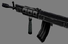 The Ak-47 in GoldenEye 007 somewhat resembles a black pencil crayon.