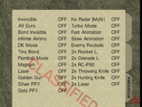 Cheat Options