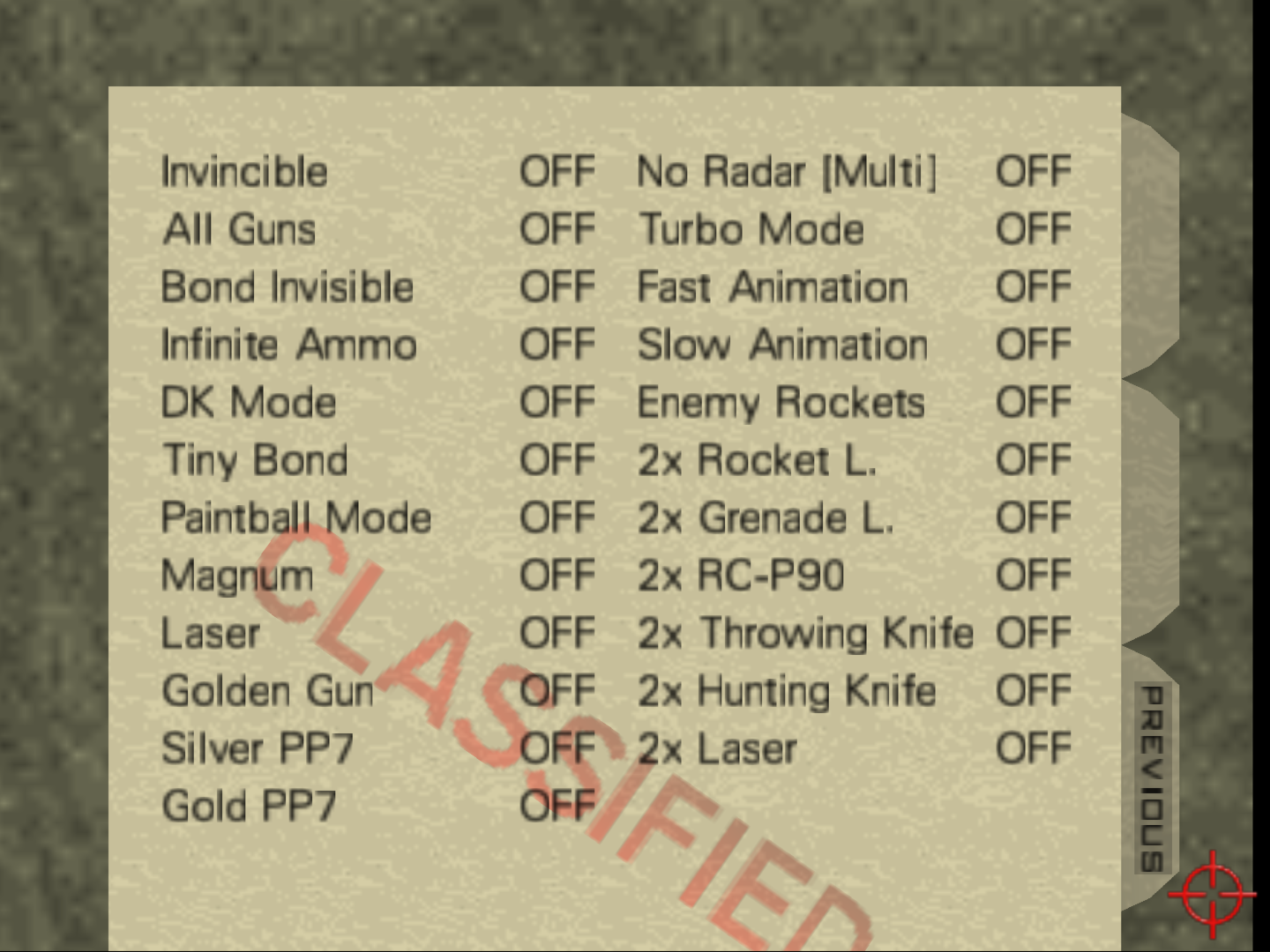 GoldenEye 007: veja lista completa com todos os cheats