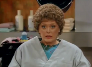 Blanche, being one of the three victims of a Sophia-like hairstyle.