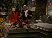 Dorothy saying hello to Blanche's recently deceased father.