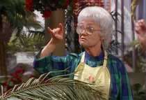 Sophia casts a Sicilian curse on Leonard Barton; "Big Daddy" (1986)