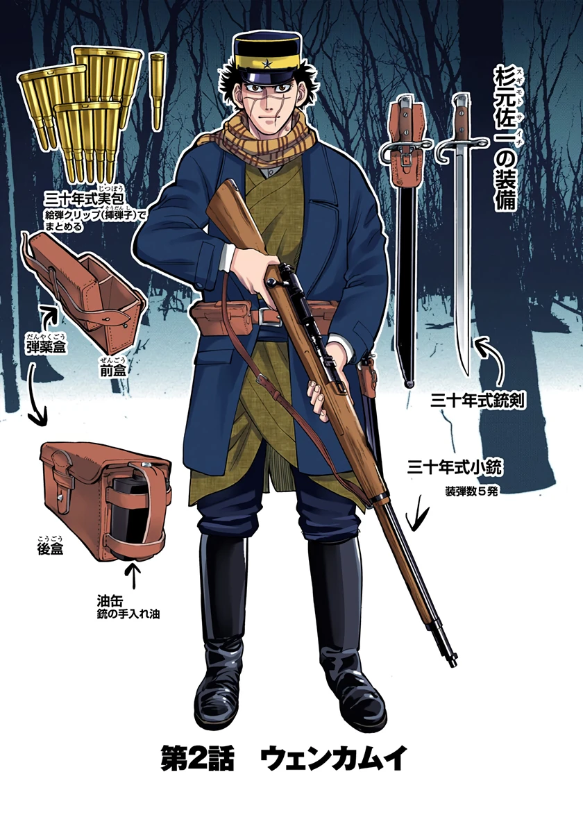 Chapter 2 Golden Kamuy Wikia Fandom