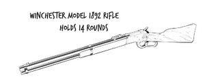 Winchester 1892 rifle