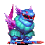 The animated Hydros Statue sprite.
