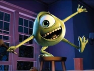 Mike Wazowski in Monsters Inc.