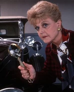 Jessica Fletcher in Murder, She Wrote.