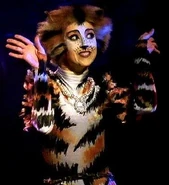 Rumpleteazer in Cats.