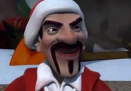 Dingle Kringle in Elf Bowling the Movie: The Great North Pole Elf Strike.