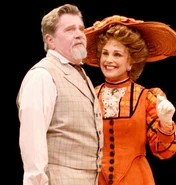 Horace Vandergelder and Miss Dolly Levi in Hello, Dolly!