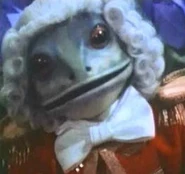 Frog Footman in Alice's Adventures in Wonderland.