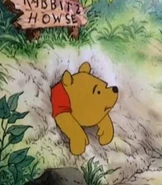 Winnie the Pooh in Winnie the Pooh and the Honey Tree.