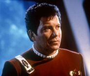 Captain James Tiberius Kirk in Star Trek V: The Final Frontier.