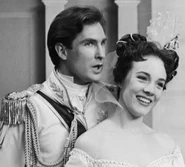 Prince Christopher and Cinderella in Cinderella.
