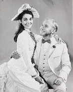 Carrie Pipperidge and Enoch Snow in Carousel.