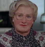 Daniel Hillard/Mrs. Doubtfire in Mrs. Doubtfire.
