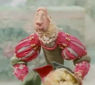 Sir Andrew Aguecheek in Shakespeare: The Animated Tales.