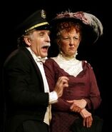 Cap'n Andy Hawkes and Parthy Ann Hawkes in Show Boat.