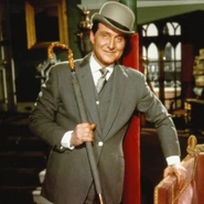 John Steed in The Avengers.