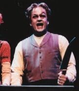 Sweeney Todd in Sweeney Todd: The Demon Barber of Fleet Street.