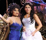 The Stepmother and Cinderella in Cinderella.