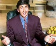 Alan Partridge in Knowing Me, Knowing You with Alan Partridge.
