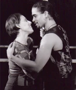 Emmie and Captain in Eli's Comin'.