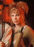 Mrs. Lovett in Sweeney Todd: The Demon Barber of Fleet Street.