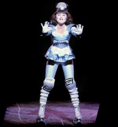 Dinah in Starlight Express.