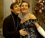 Carmen Ghia and Roger De Bris in The Producers.