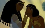 Queen Tuya in The Prince of Egypt.