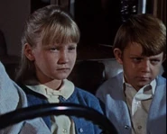 Elizabeth and Rodney Winthrop in The Gnome-Mobile.