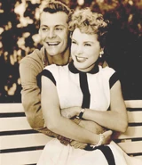 Pvt. Floyd Hilston and Abby Ames in Fearless Fagan.