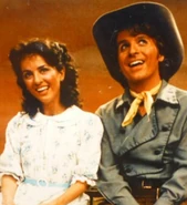 Laurey Williams and Curly McLain in Oklahoma!