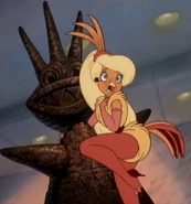 Goldie in Rock-a-Doodle.