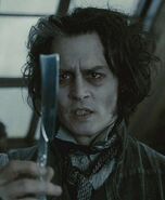 Sweeney Todd in Sweeney Todd: The Demon Barber of Fleet Street.