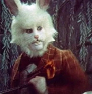 The White Rabbit in Alice's Adventures in Wonderland.
