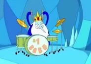 Ice King in Adventure Time.