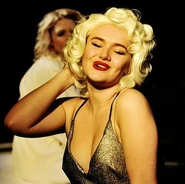 Marilyn Monroe in Norma Jeane.