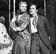 Julie Jordan and Billy Bigelow in Carousel.