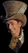 The Mad Hatter in Alice in Wonderland.